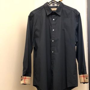 Burberry collared shirt XL